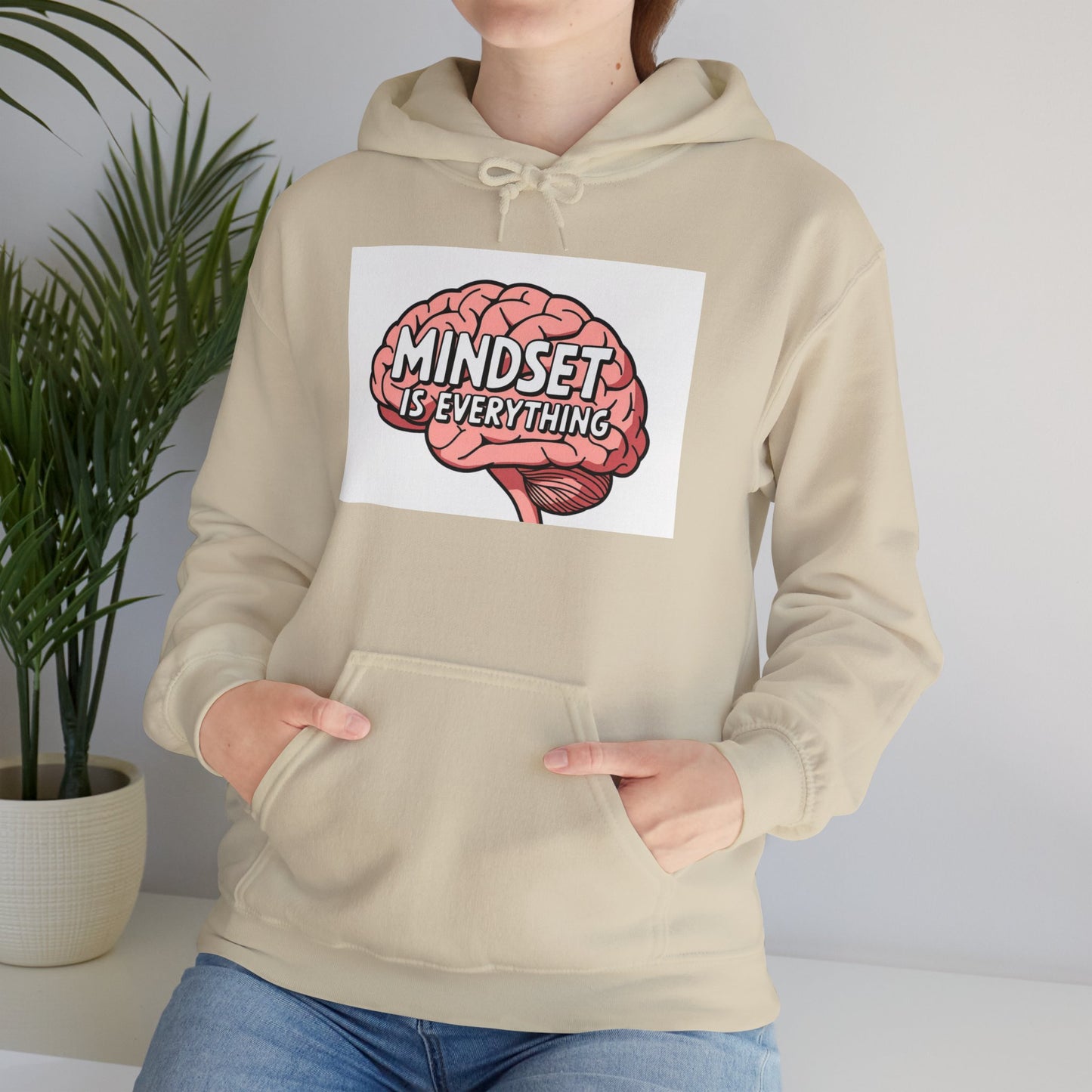 Mindset Is Everything Unisex Heavy Blend™ Hooded Sweatshirt Hoodie Gildan 18500