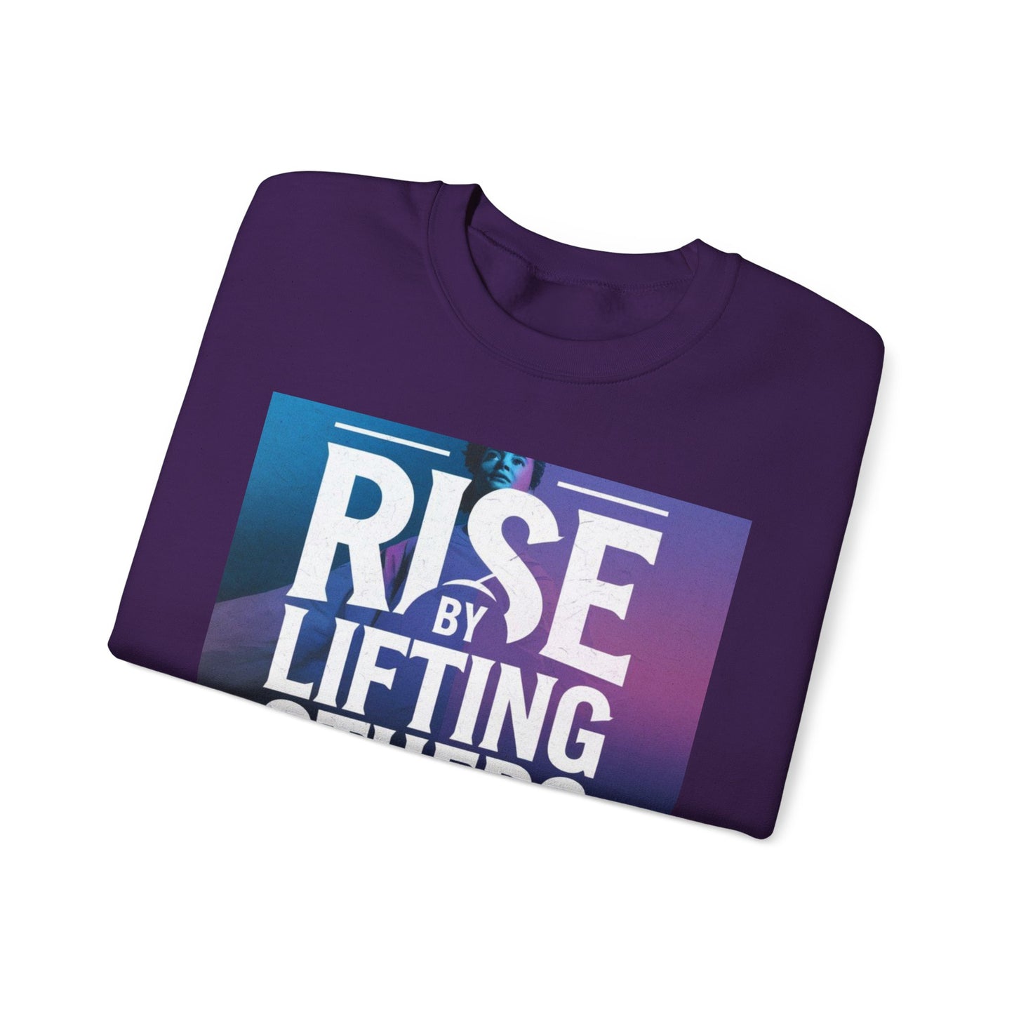 Rise By Lifting Others Sweatshirt Gildan 18000