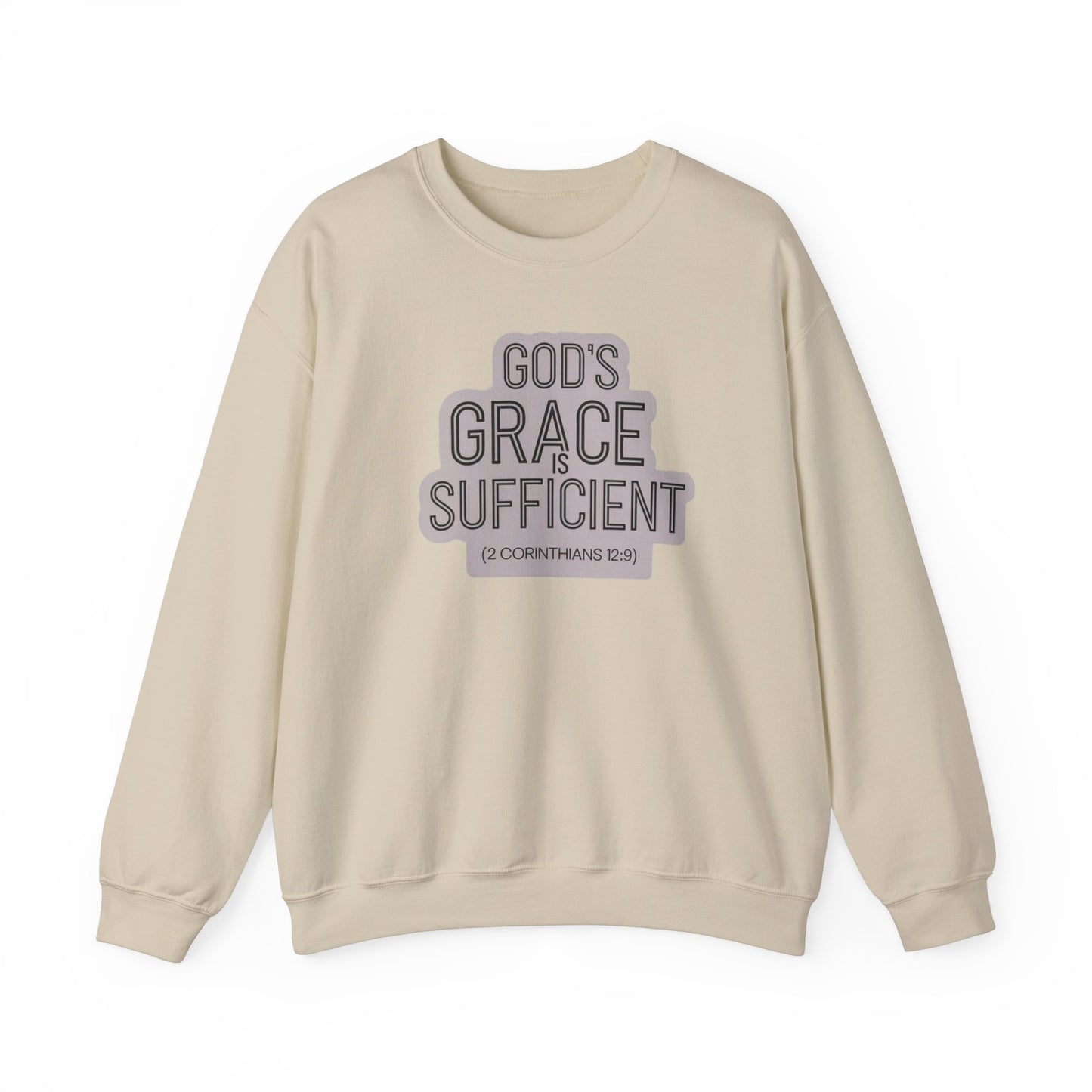 GODS Grace Is Sufficient Unisex Heavy Blend™ Crewneck Sweatshirt