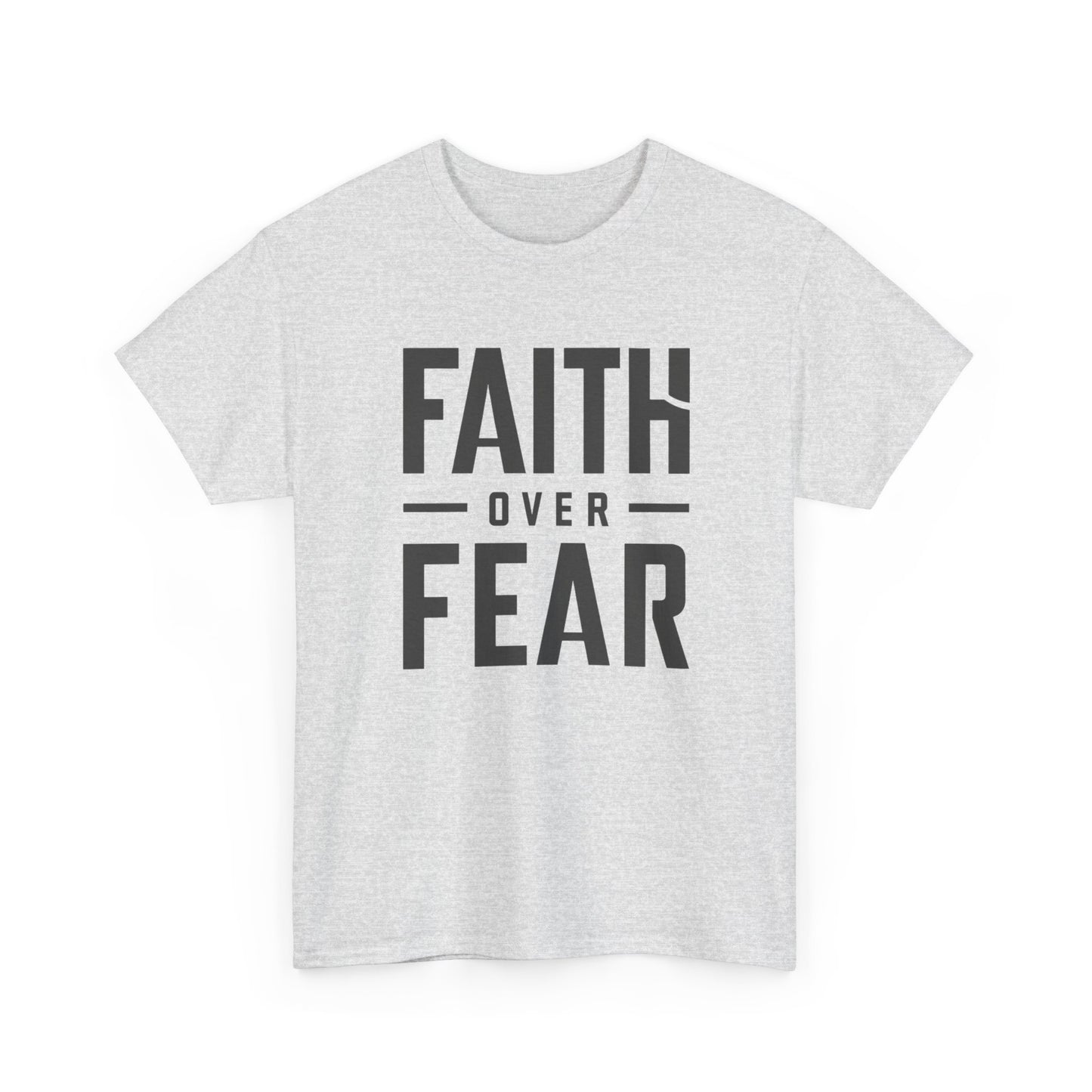 Faith Over Fear Unisex Heavy Cotton Tee