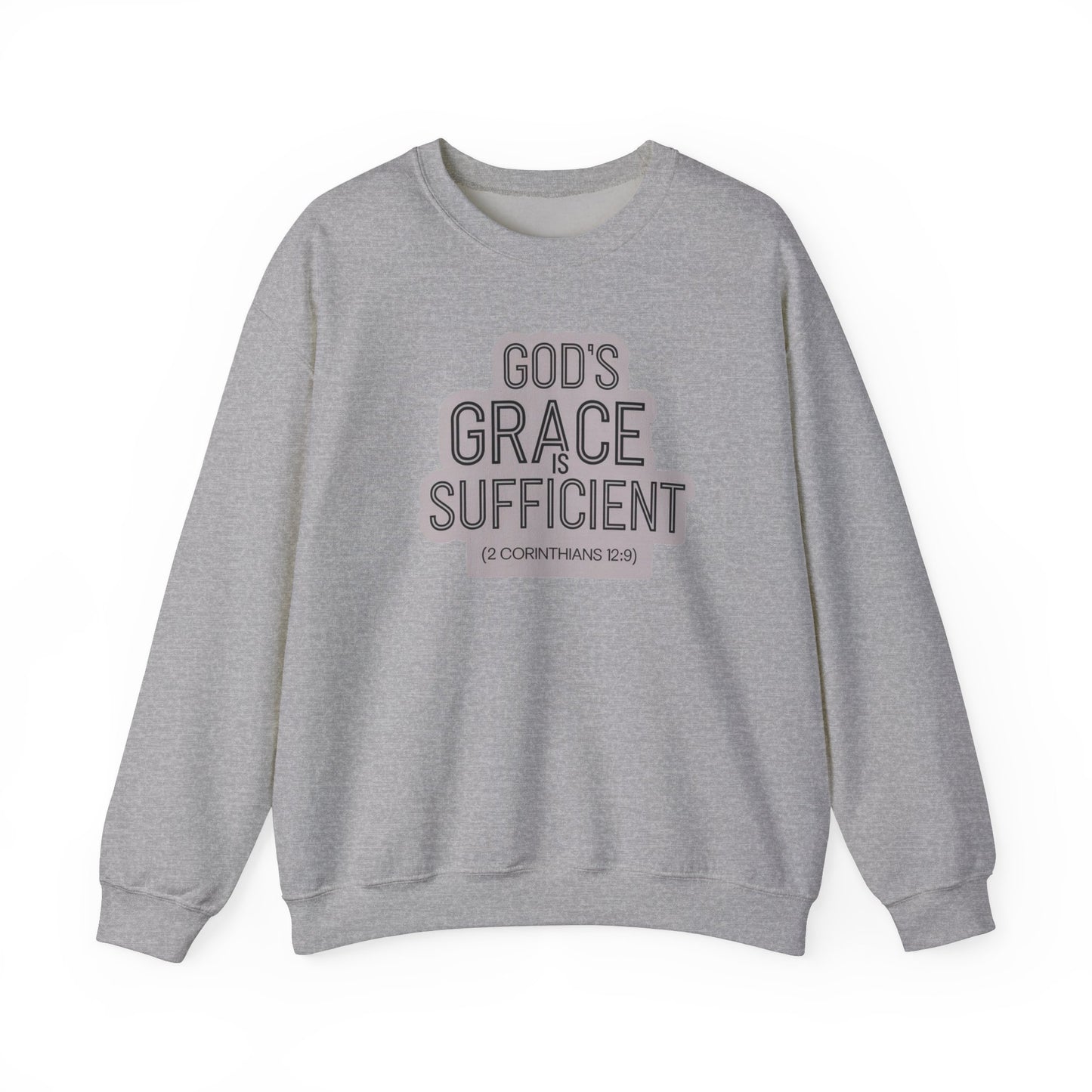 GODS Grace Is Sufficient Unisex Heavy Blend™ Crewneck Sweatshirt