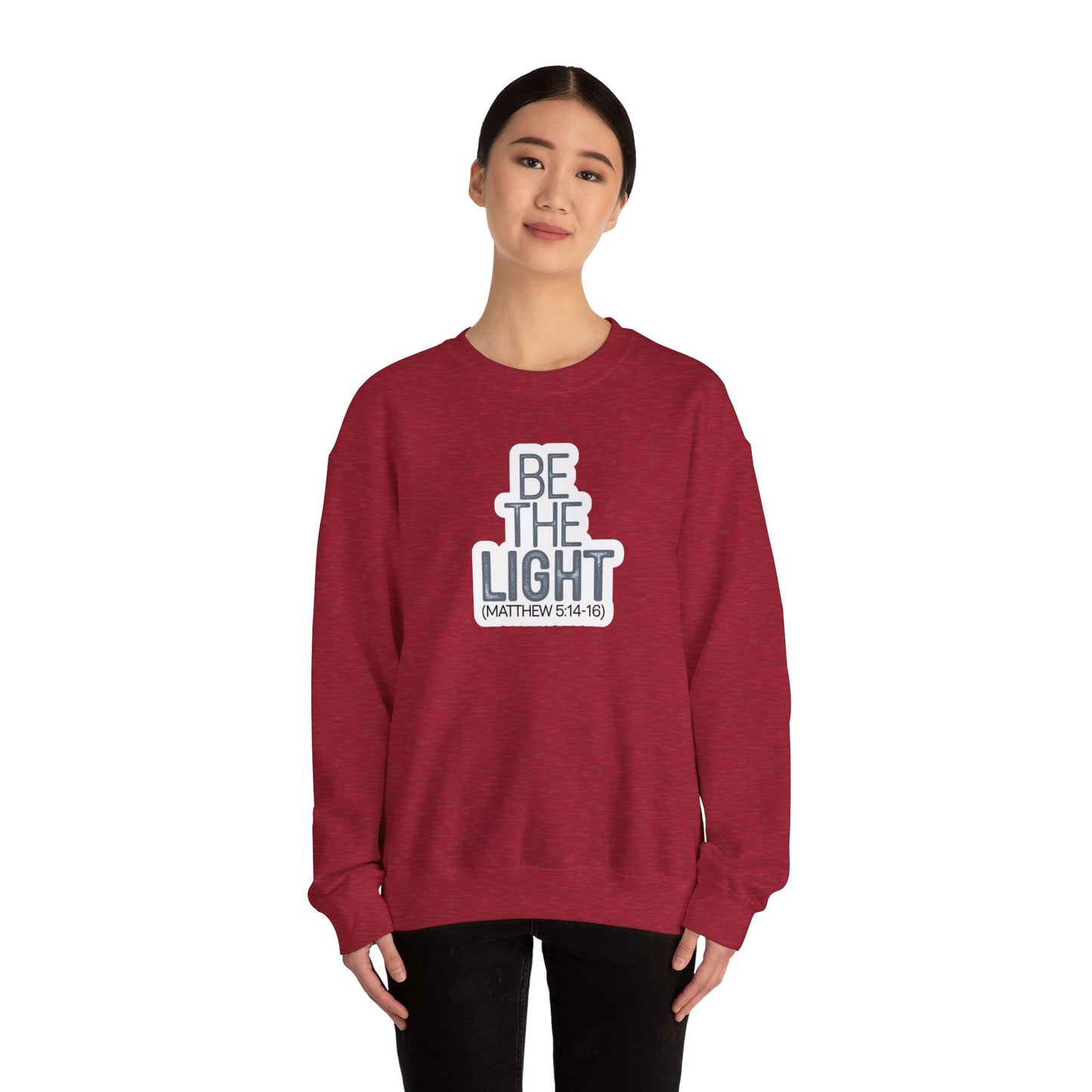 Be The Light Unisex Heavy Blend™ Crewneck Sweatshirt