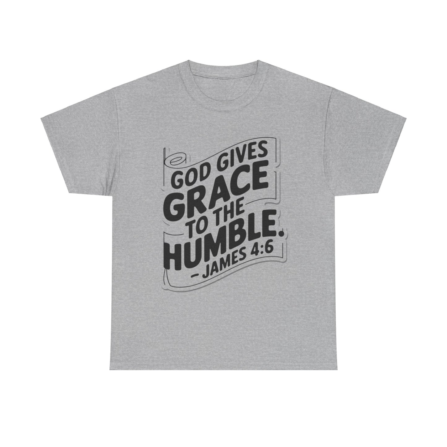 GOD Gives Grace To The Humble Unisex Heavy Cotton Tee