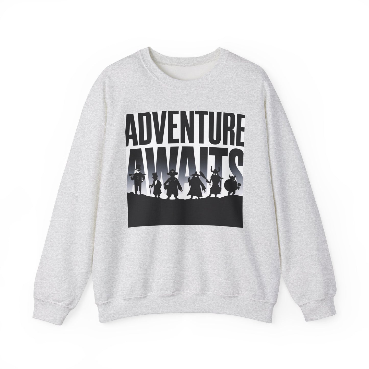 Adventure Awaits Sweatshirt Gildan 18000