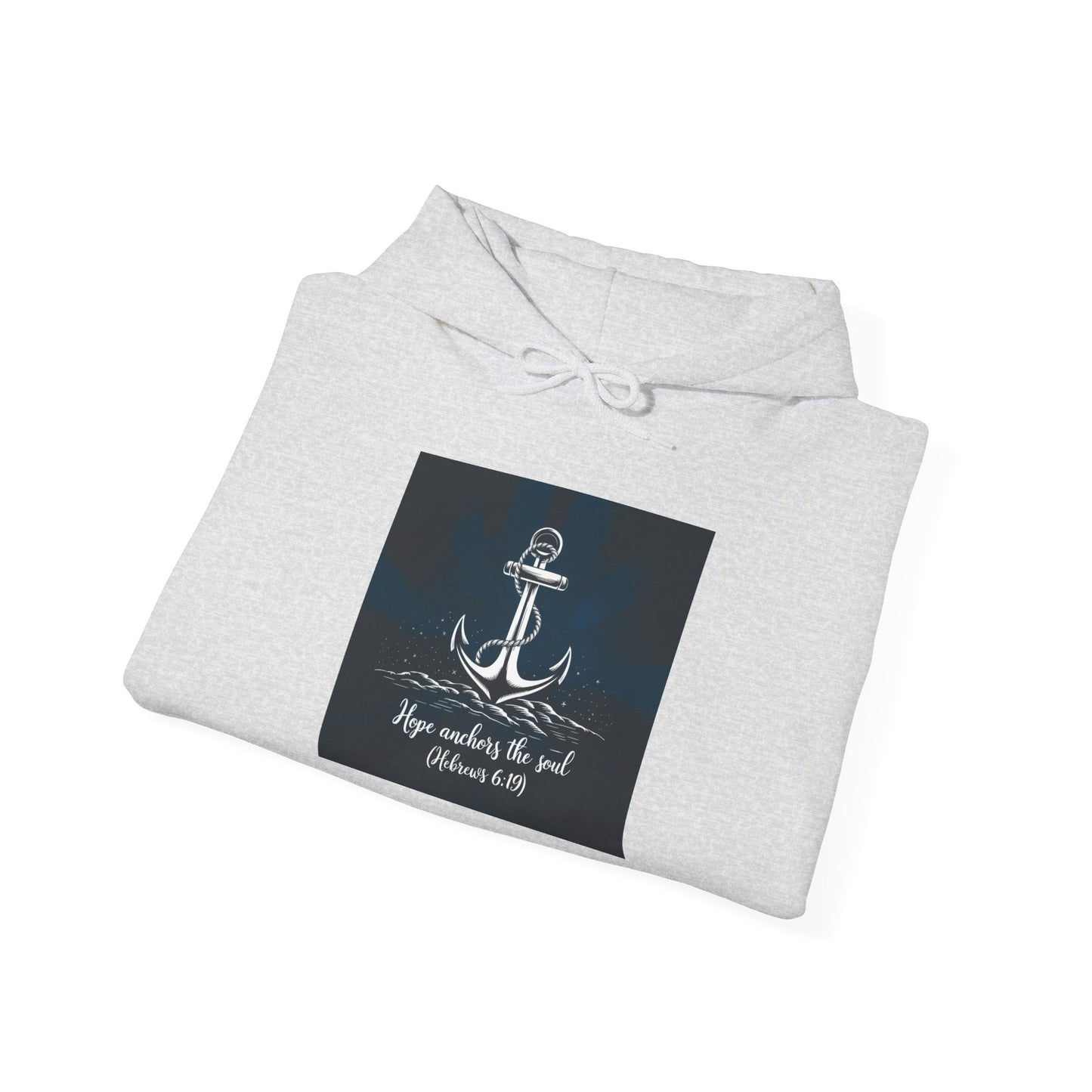 Hope Anchors The Soul  Unisex Heavy Blend™ Hooded Sweatshirt