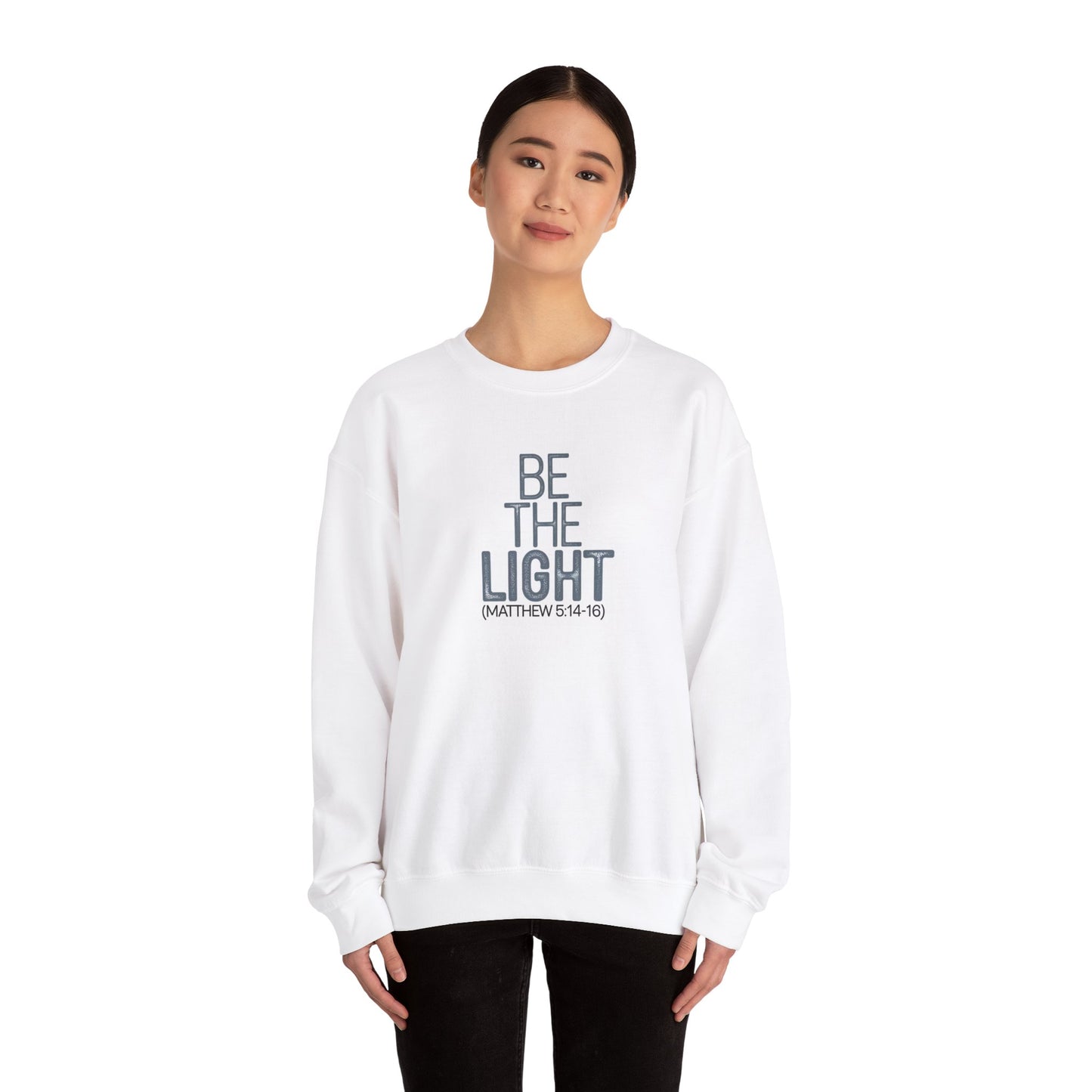 Be The Light Unisex Heavy Blend™ Crewneck Sweatshirt