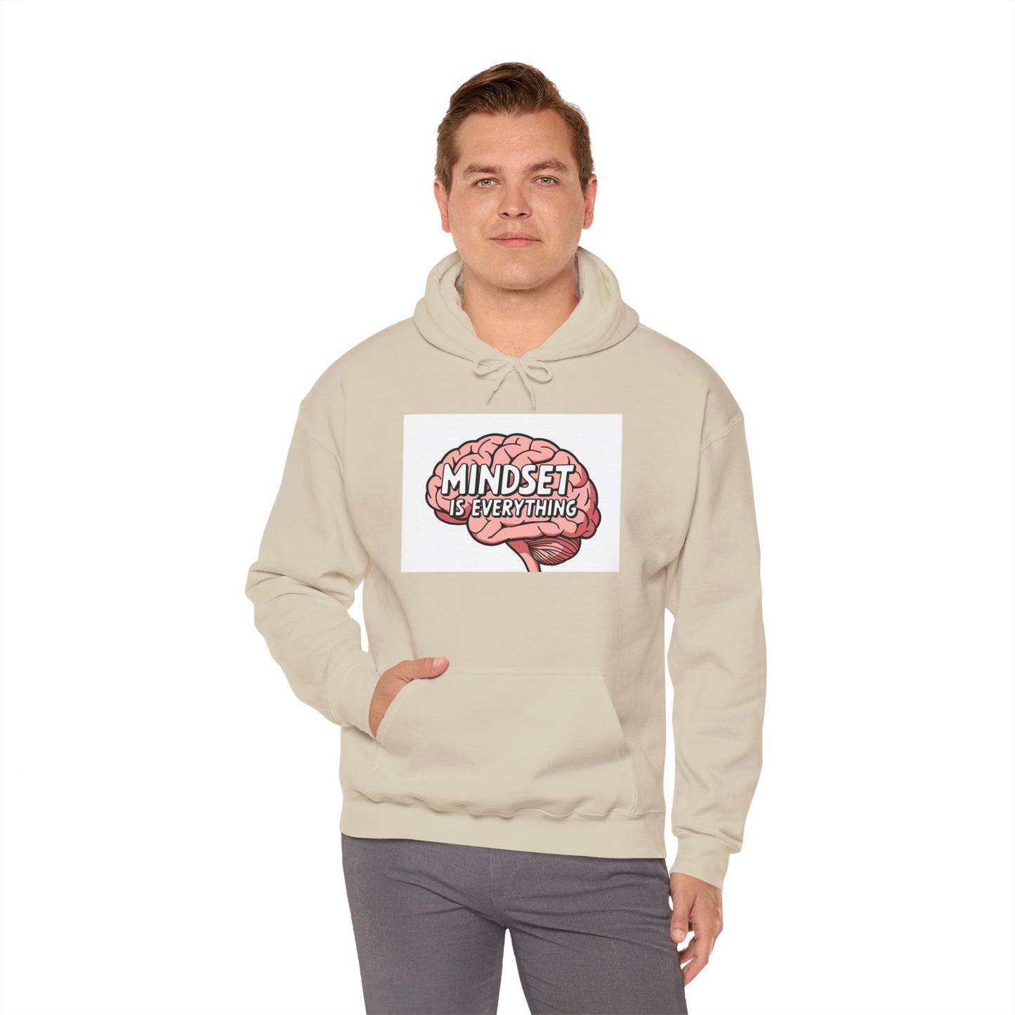 Mindset Is Everything Unisex Heavy Blend™ Hooded Sweatshirt Hoodie Gildan 18500