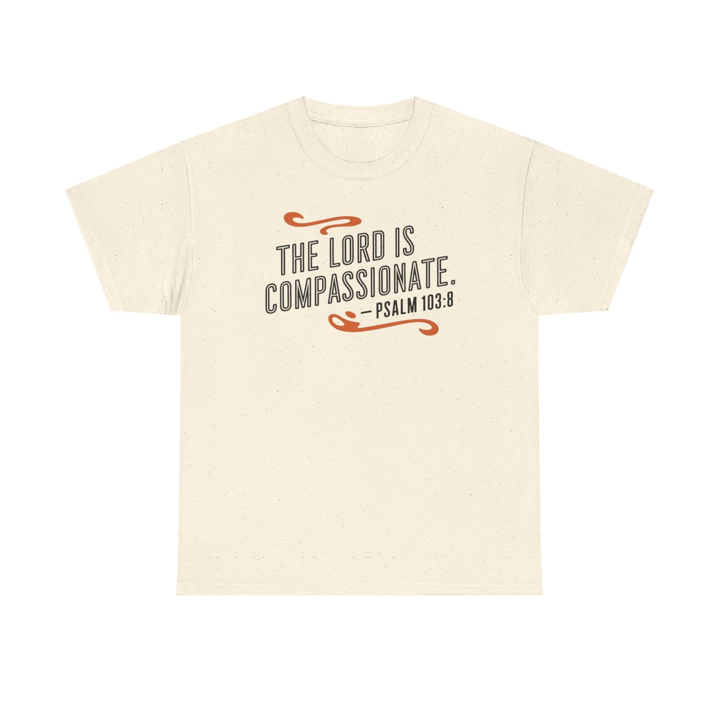 The LORD Is Compassionate Unisex Heavy Cotton Tee