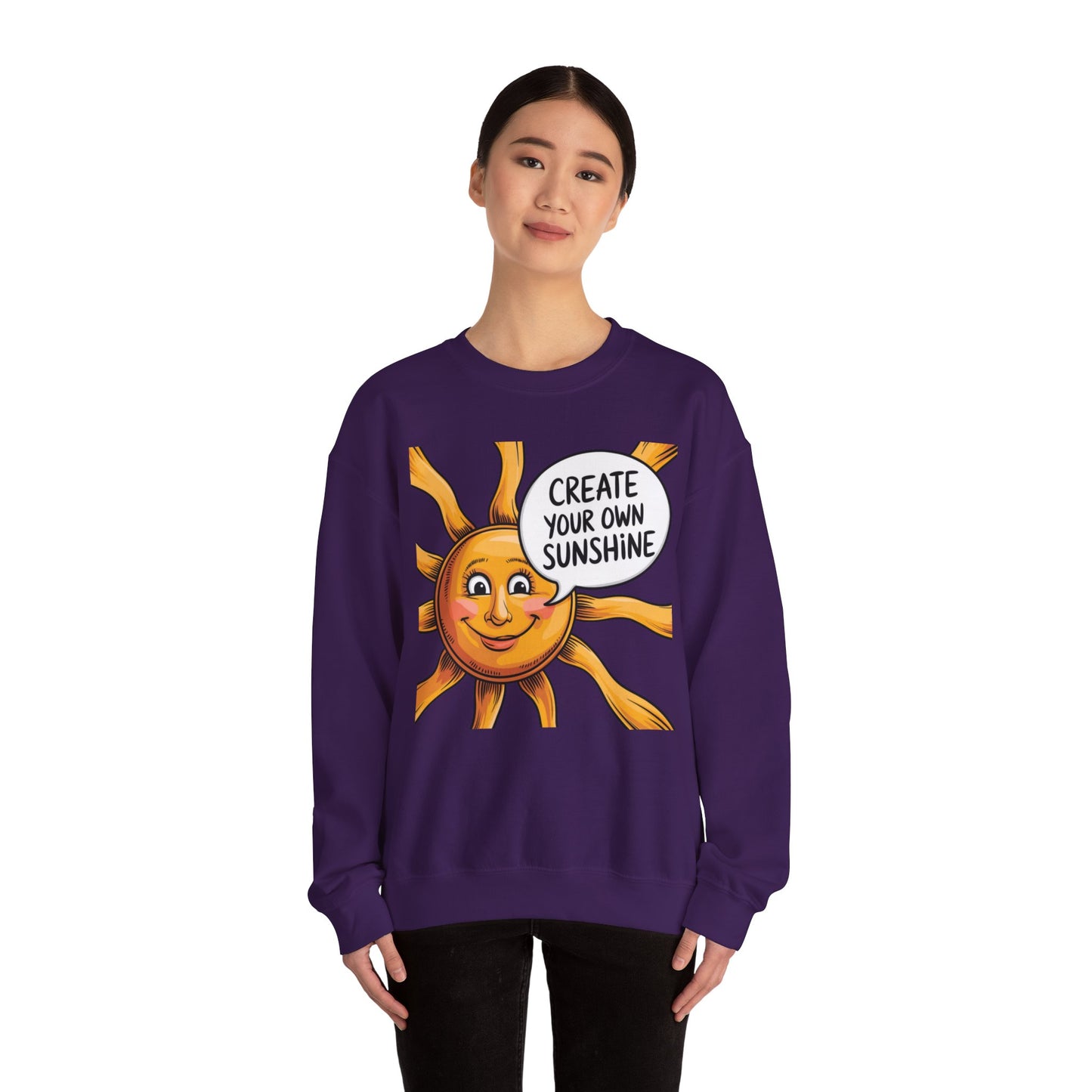 Create Your Own Sunshine Unisex Heavy Blend™ Crewneck Sweatshirt