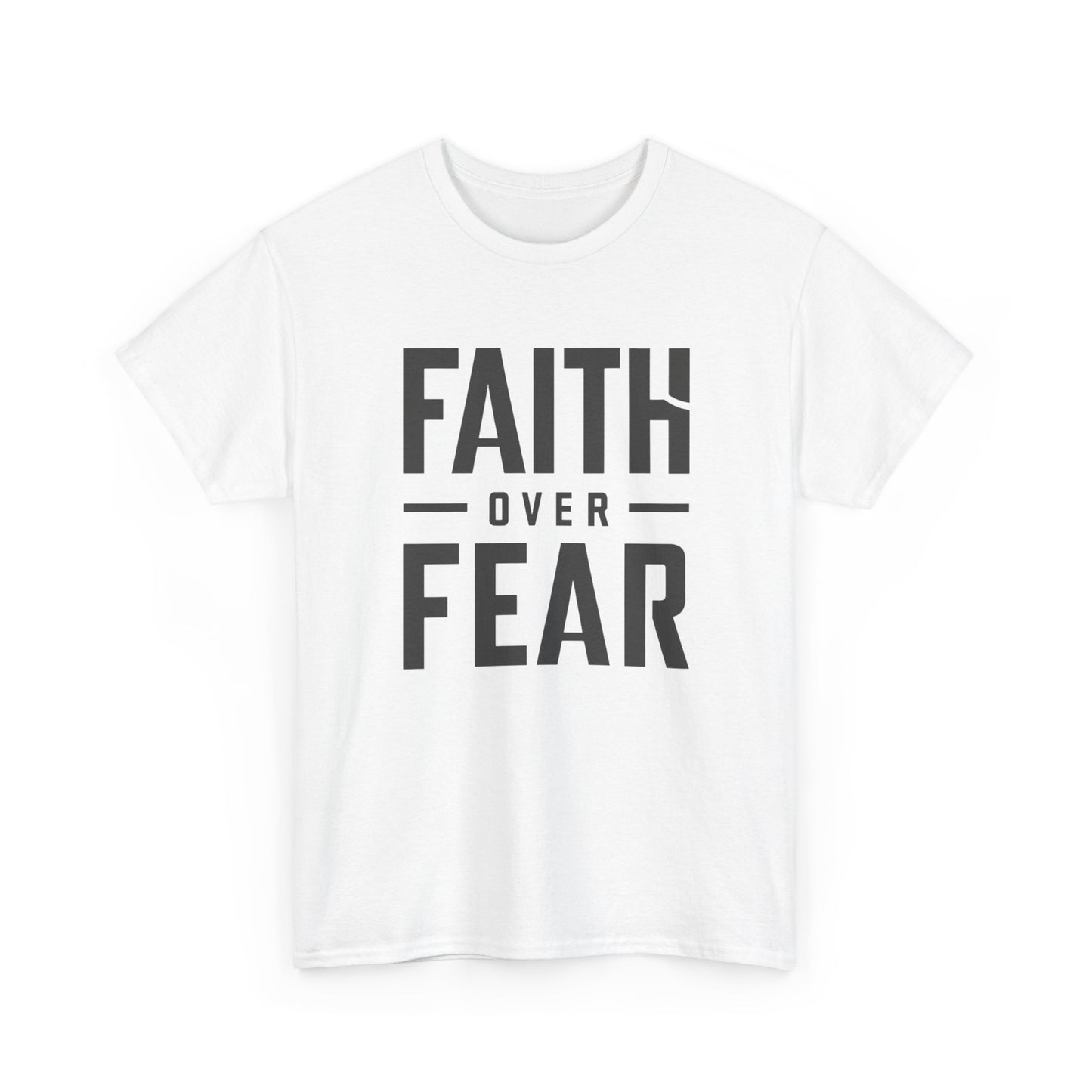 Faith Over Fear Unisex Heavy Cotton Tee