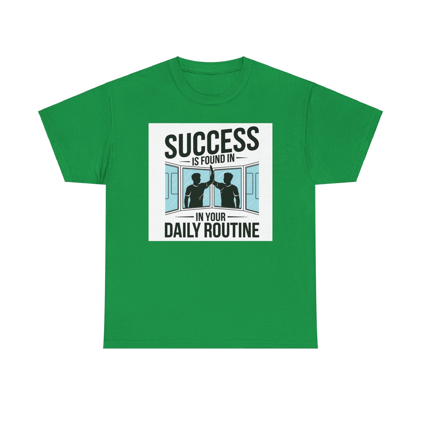 Success Is Found In Your Daily Routine Unisex Heavy Cotton Tee