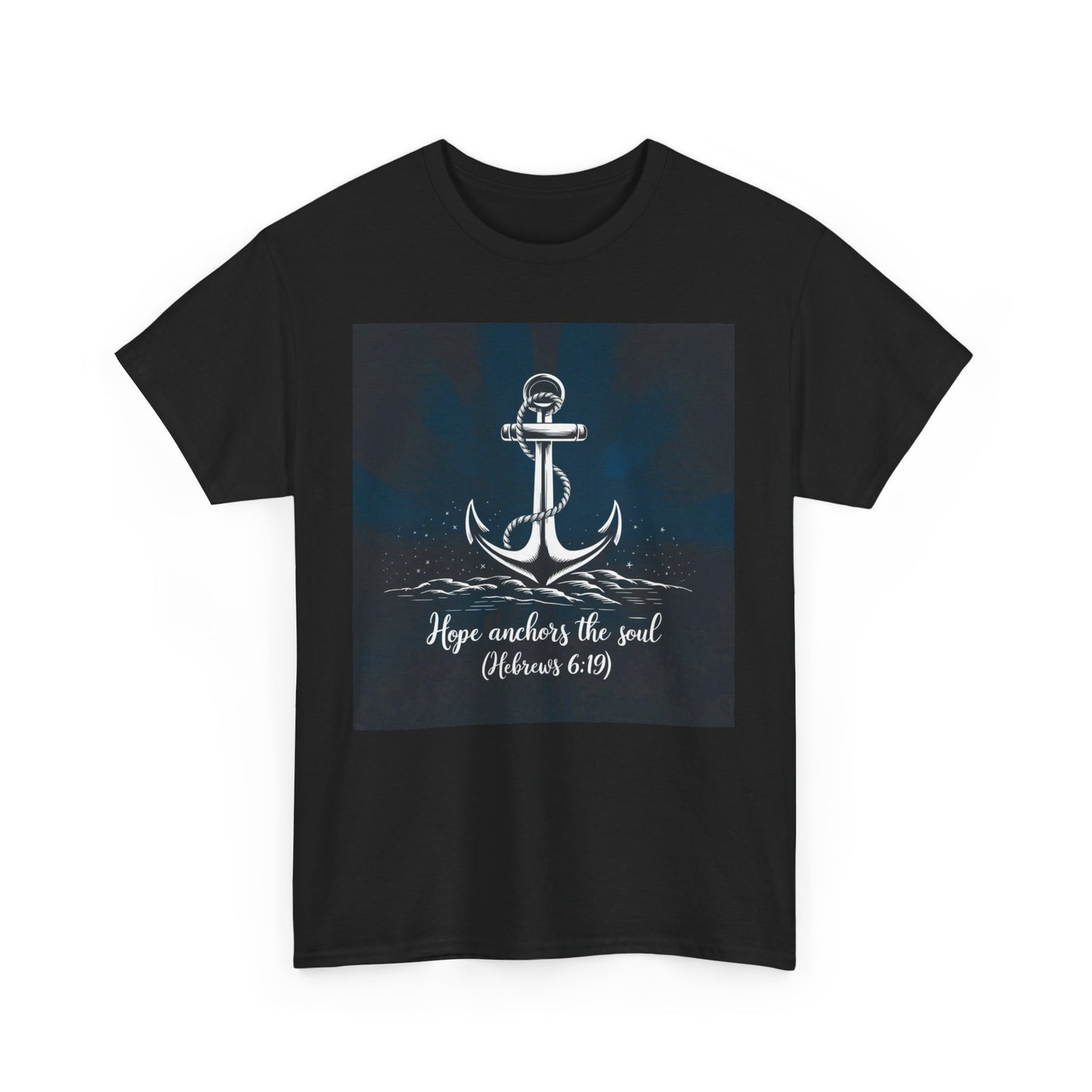 Hope Anchors The Soul Unisex Heavy Cotton Tee