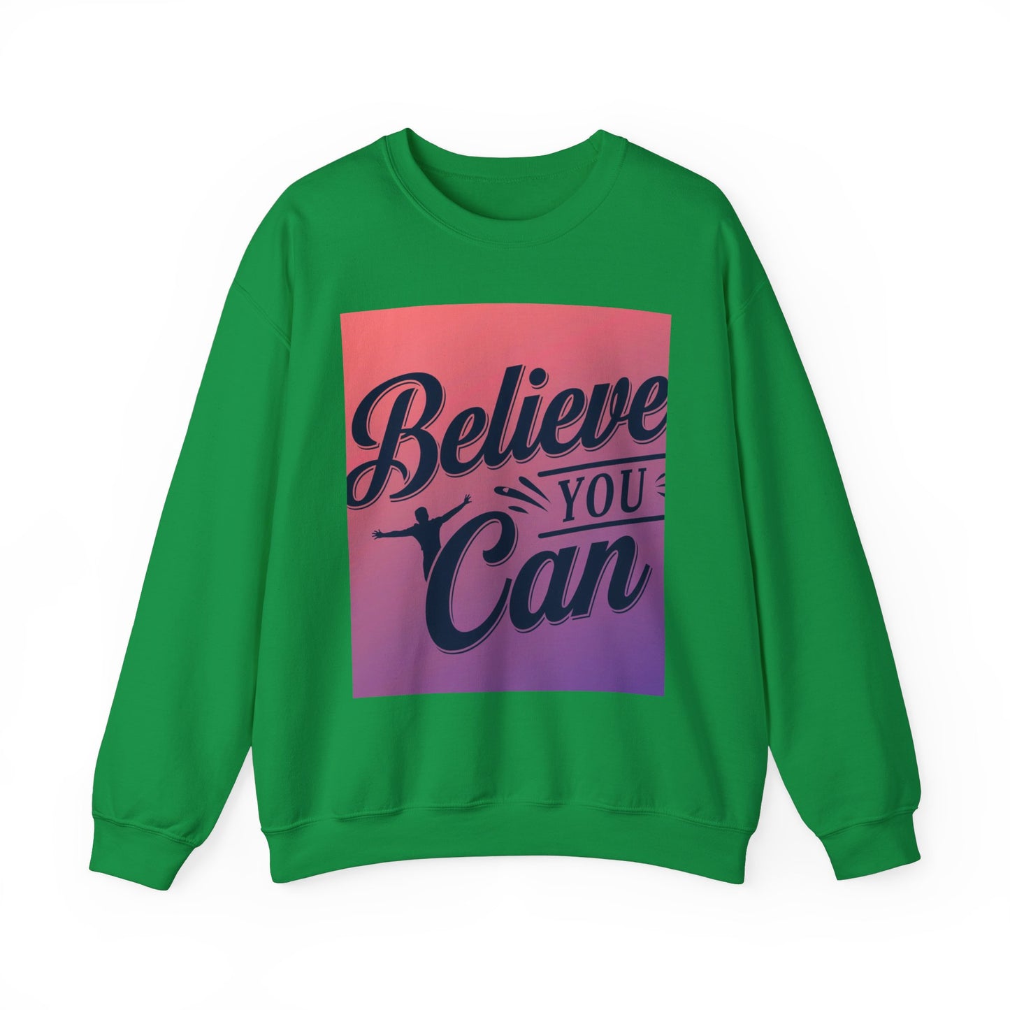 Believe You Can Unisex Heavy Blend™ Crewneck Sweatshirt Gildan 18000