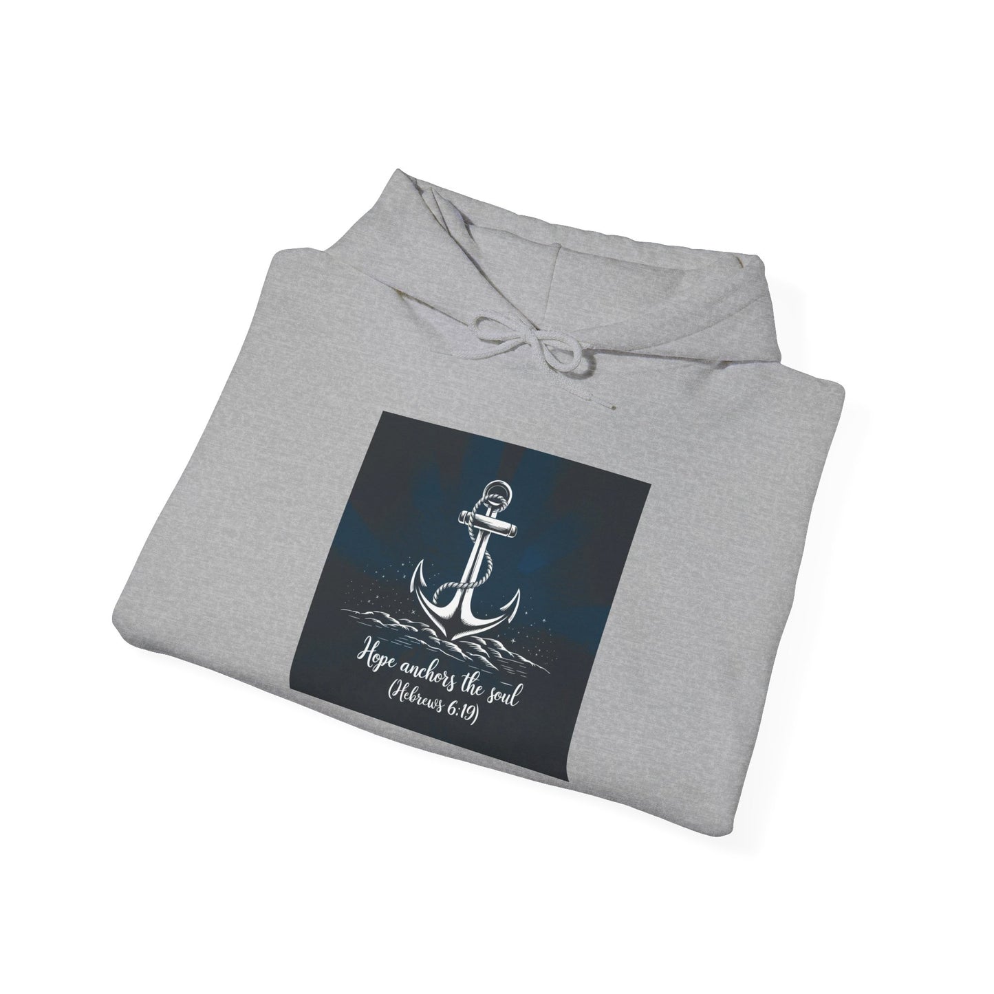 Hope Anchors The Soul  Unisex Heavy Blend™ Hooded Sweatshirt