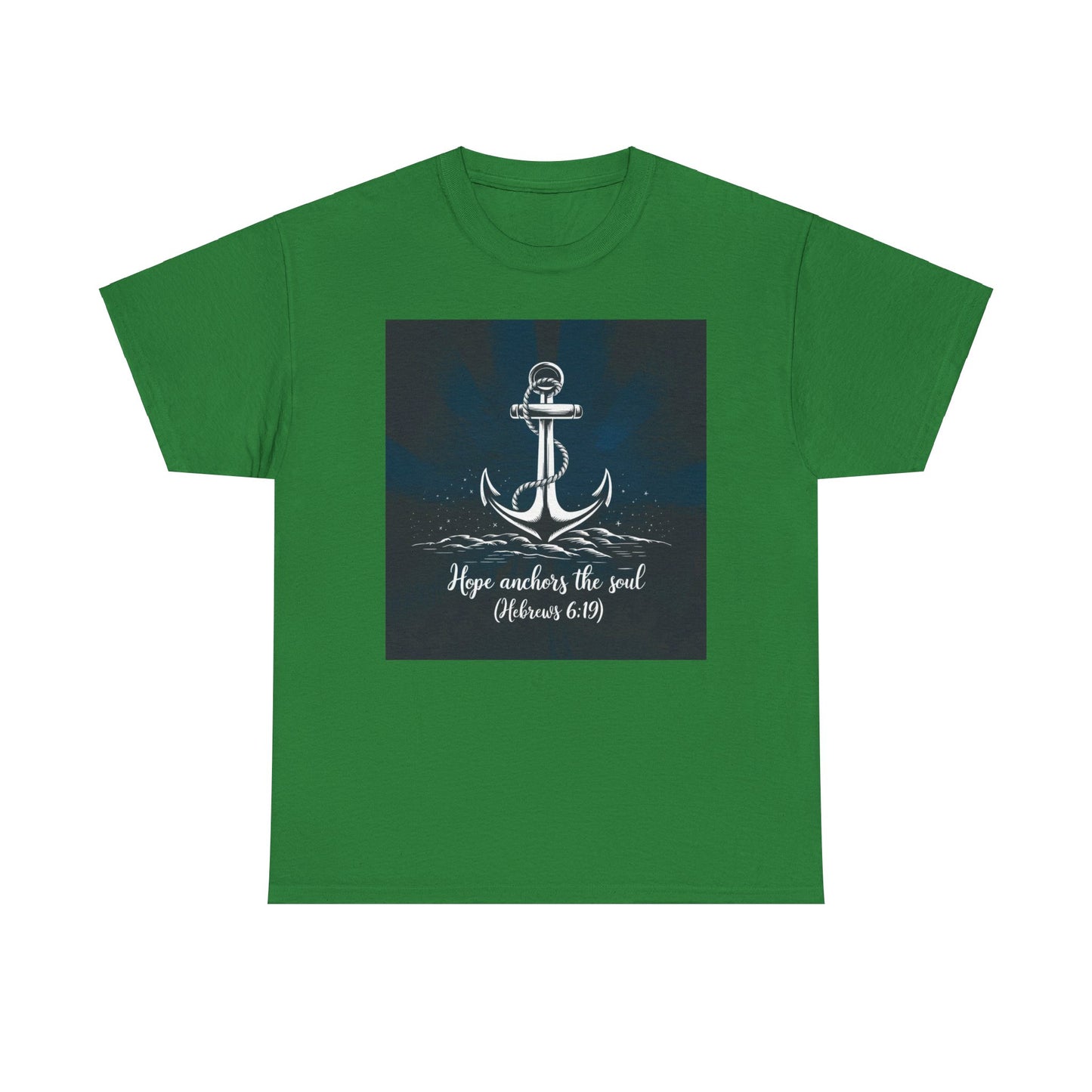 Hope Anchors The Soul Unisex Heavy Cotton Tee