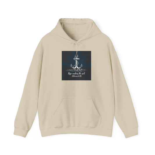 Hope Anchors The Soul  Unisex Heavy Blend™ Hooded Sweatshirt