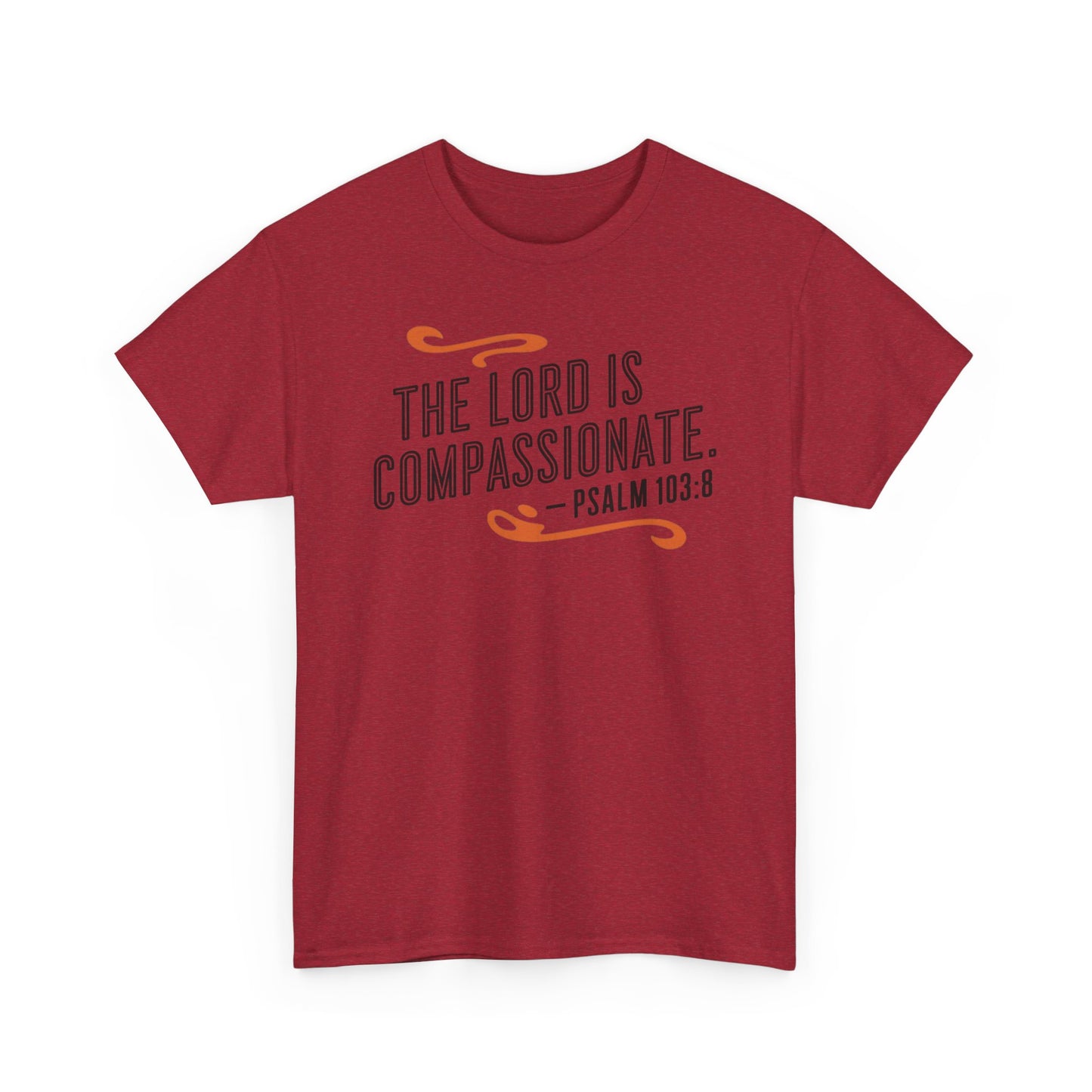 The LORD Is Compassionate Unisex Heavy Cotton Tee