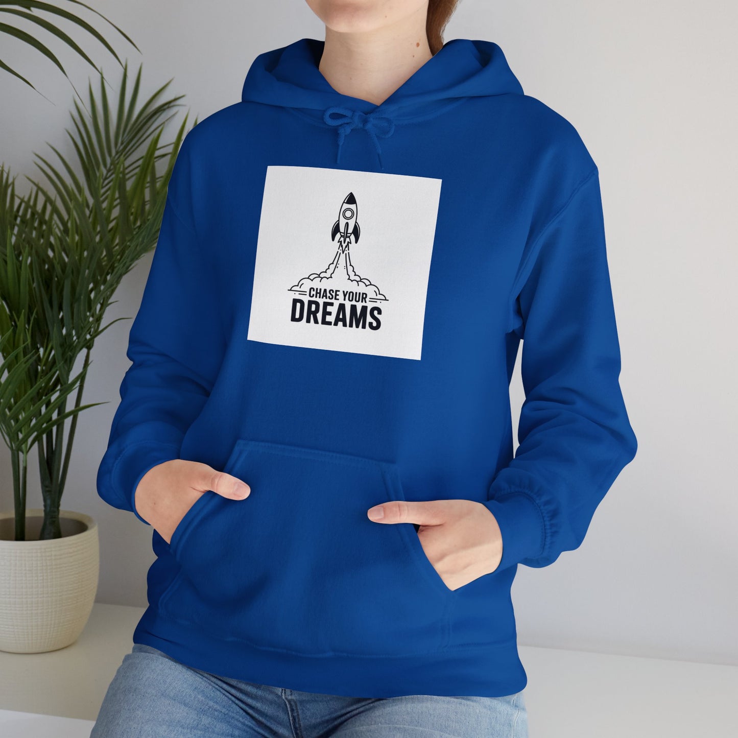 Chase Your Dreams Hooded Sweatshirt Hoodie Gildan 18500