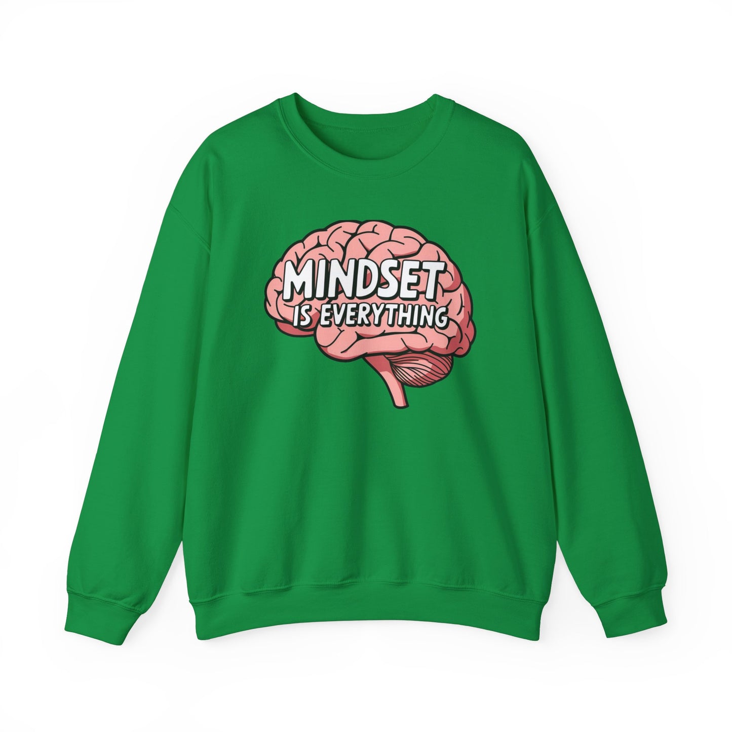 Mind Set Is Everything Unisex Heavy Blend™ Crewneck Sweatshirt Gildan 18000