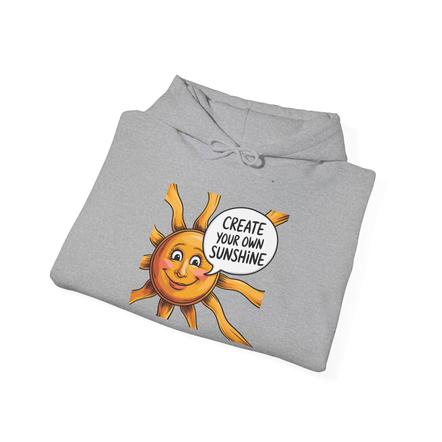 Create Your Own Sunshine Routine Hoodie, Hooded Sweatshirt