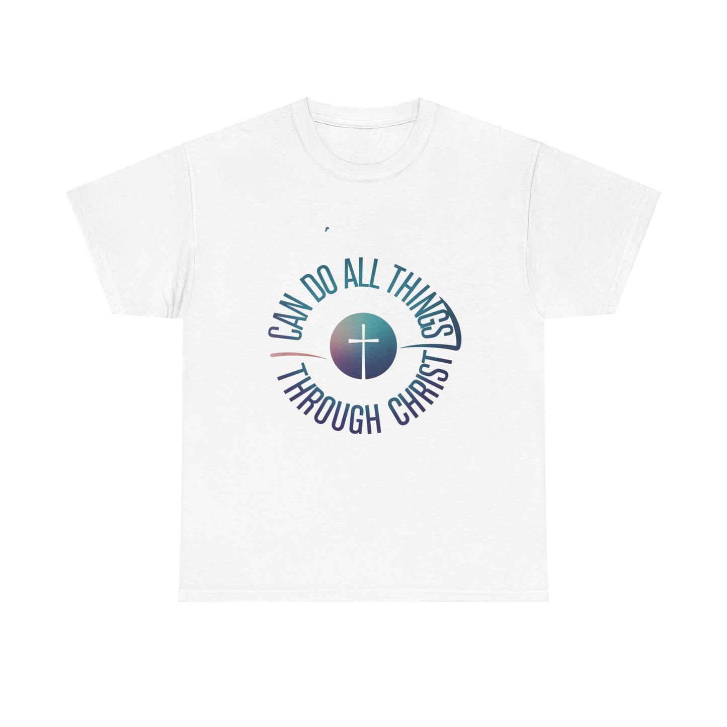 I Can Do All Things through Christ Unisex Heavy Cotton Tee