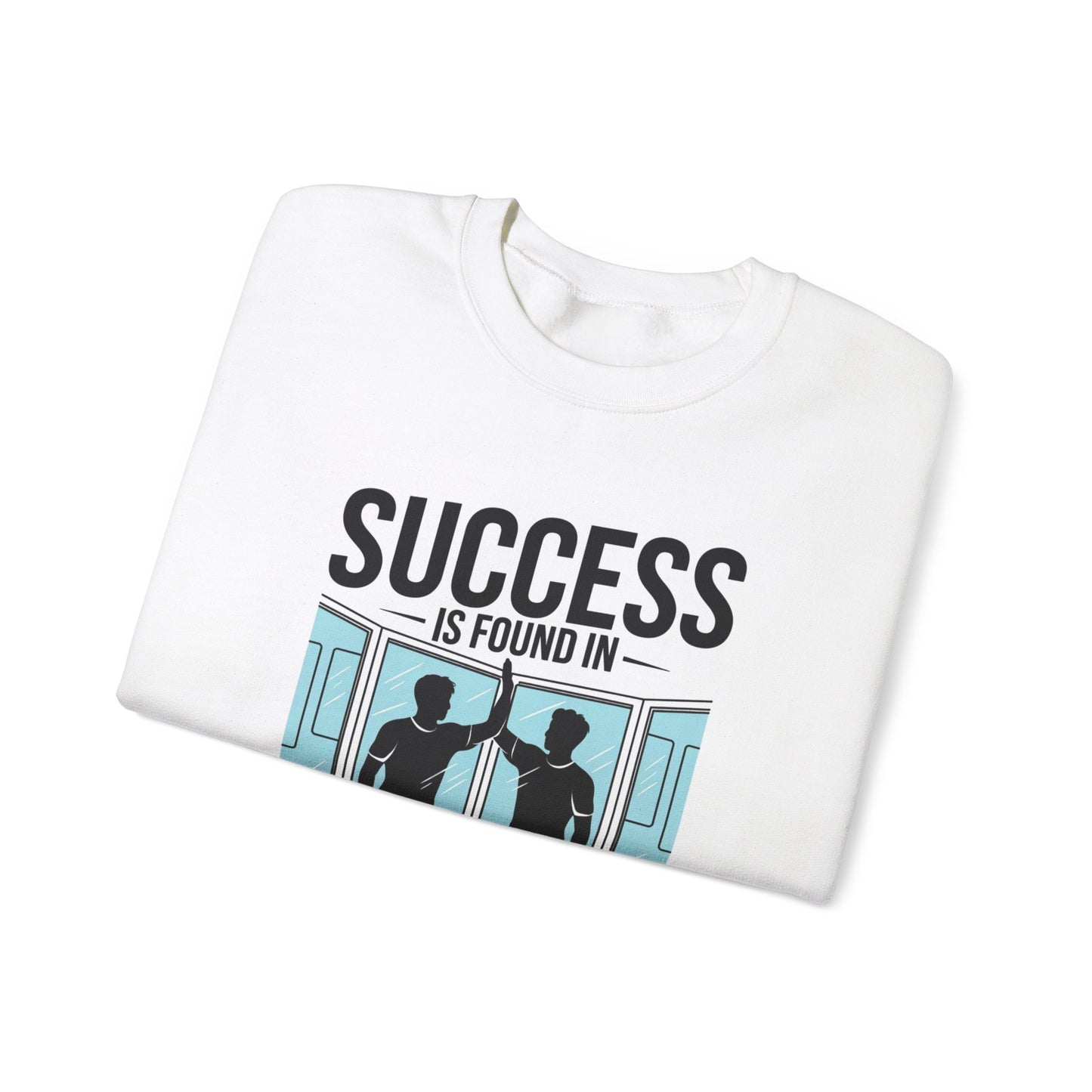 Success Is Found In Your Daily Routine Unisex Heavy Blend™ Crewneck Sweatshirt