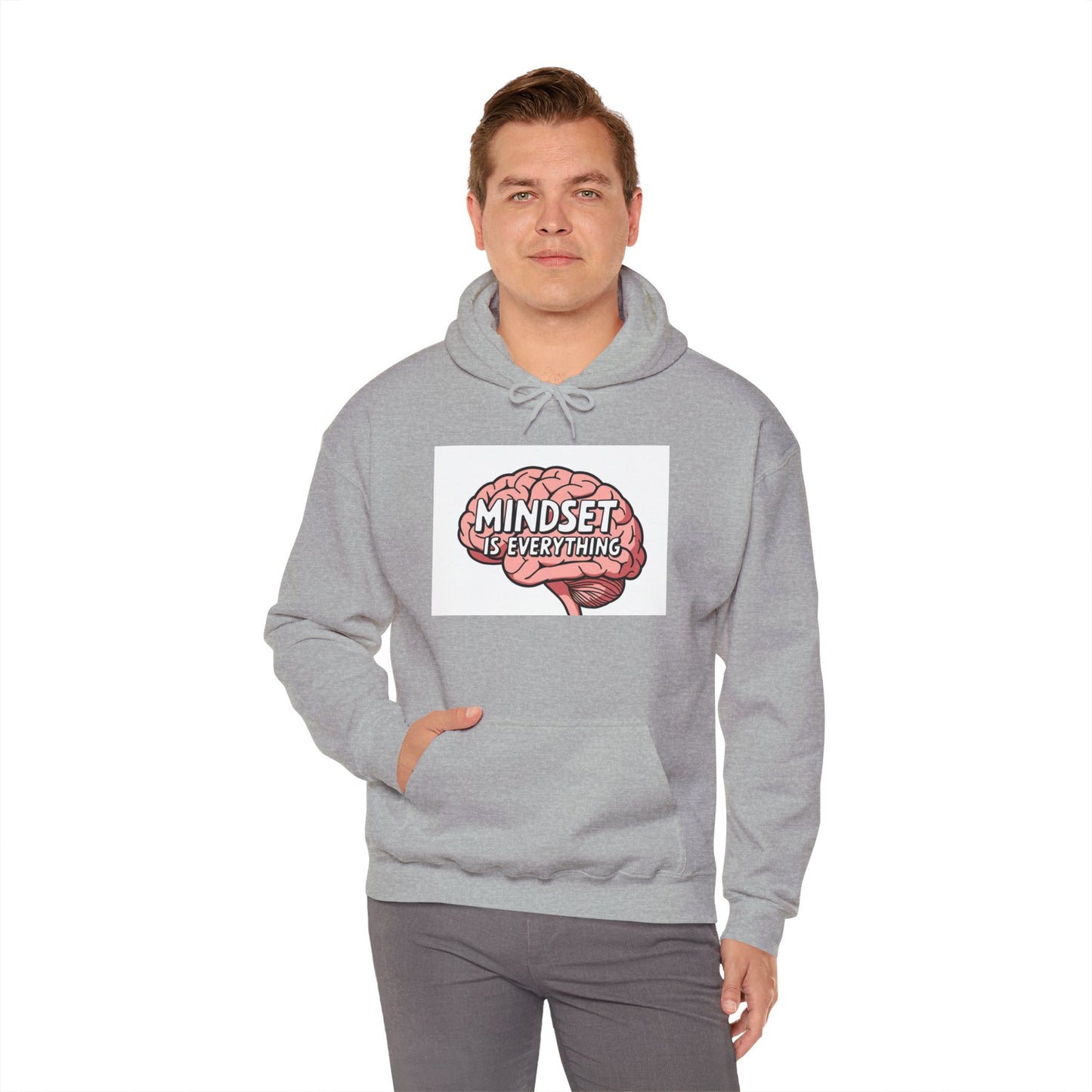 Mindset Is Everything Unisex Heavy Blend™ Hooded Sweatshirt Hoodie Gildan 18500