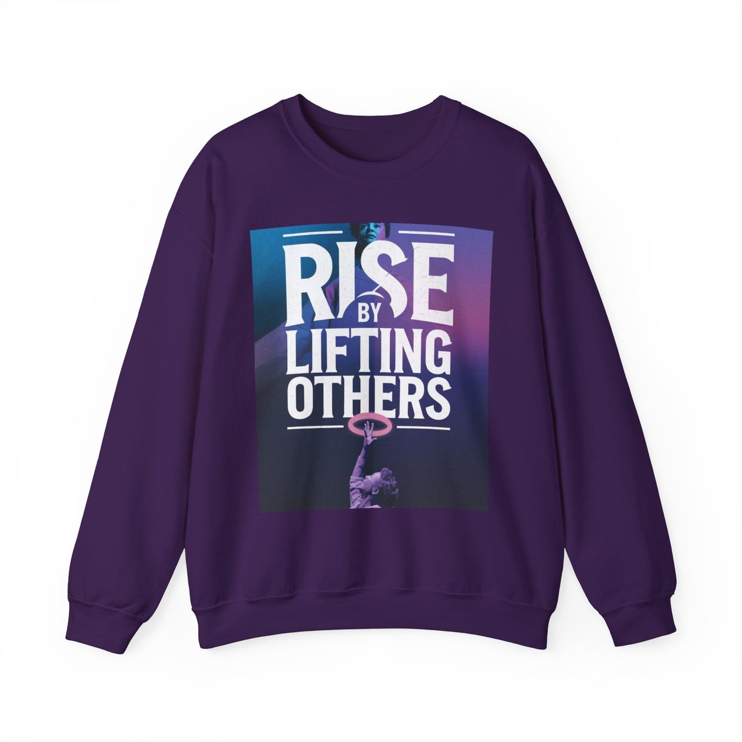 Rise By Lifting Others Sweatshirt Gildan 18000