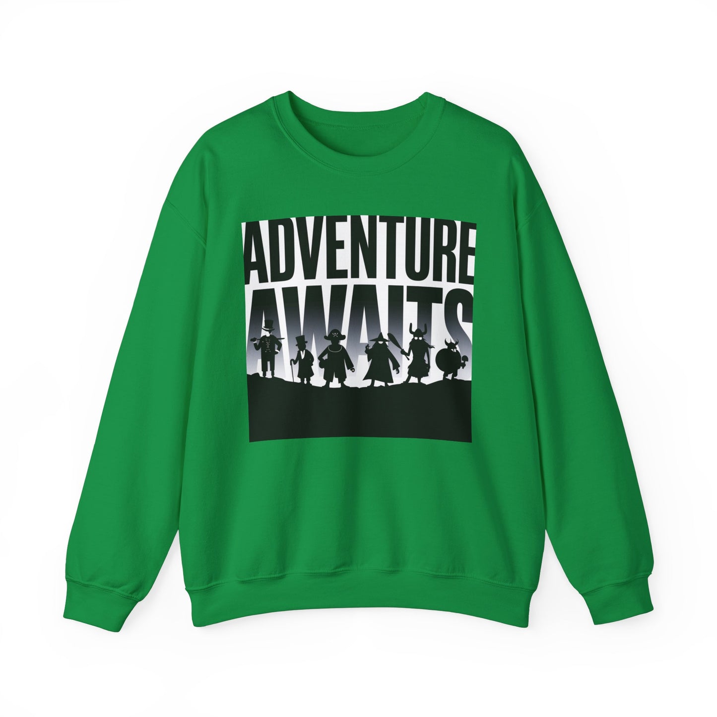 Adventure Awaits Sweatshirt Gildan 18000